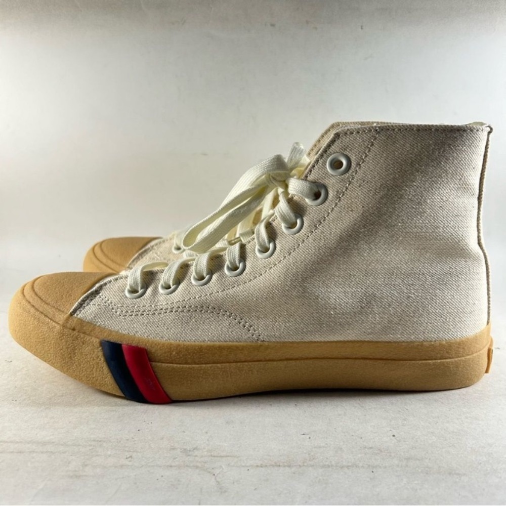 Pro-Keds Royal Hi Crepe Greige Unisex Converse like Sneaker Shoe PK66128 NWOB
